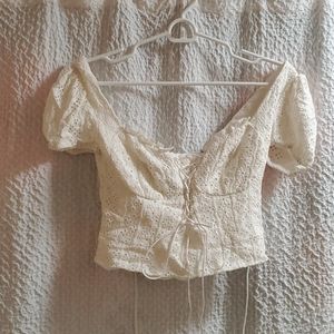 NWOT Bebe crop top xxs
